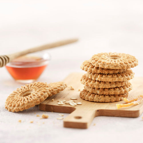 Organic Oat and Honey Cookies Cachafaz 170g x21 3