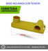 Inclined Base with Tensioner for Pelopincho Canvas Pools Subte A 2