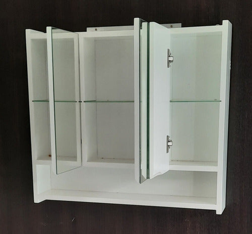 Amoblamientos GS Bathroom Medicine Cabinet Dan with Shelf 2