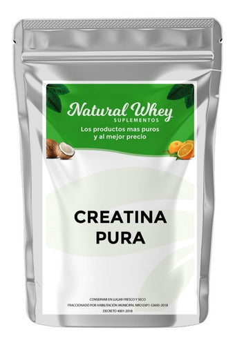 Natural Whey Suplementos Creatina Pura 500 Gramos Libre De Hidratos De Carbono 0