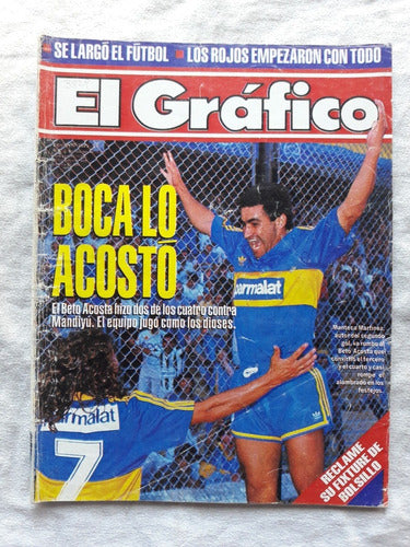 El Gráfico Nº 3829 Año 1993 Boca Mandiyu Manteca Martinez 0