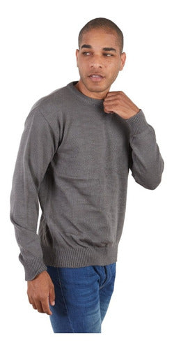 Men's Round Neck Mid-Season Spun Pullover 3