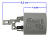 Capacitor for Longvie Washing Machine Model LS18012C 7