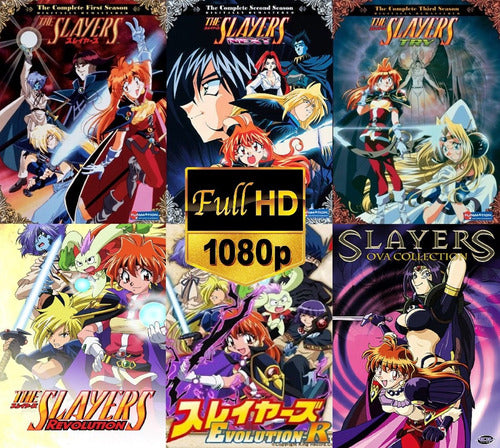 Slayers Los Justicieros Serie Peliculas Ova Calidad Full Hd 0