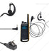 Fone De Ouvido Microfone Para Walkie Talkie Uhf Motorola Ht 5