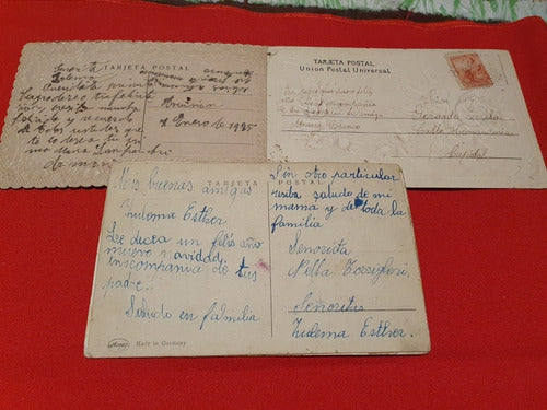 Colección De 38 Tarjetas Románticas Antiguas Desde 1904 1