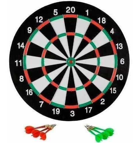 Generic 17" Dartboard Game Set with 6 Darts 5