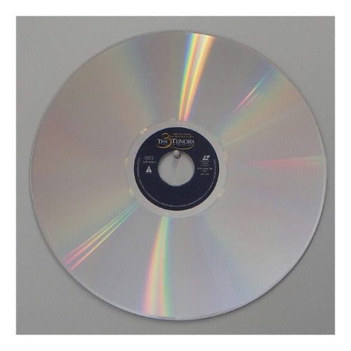 Laser Disc 3 Tenores Importado 2