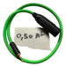 Cable Canon Xlr Macho A Miniplug 50cm Verde Fluo 0