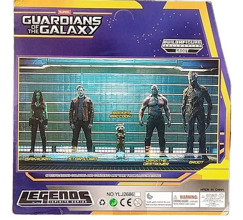 Guardians of the Galaxy Set: Muñecos Guardianes De La Galaxia X3 Armonyshop 1