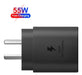55W Fast Charger + C Cable for Samsung S23/ Plus/ Ultra 3