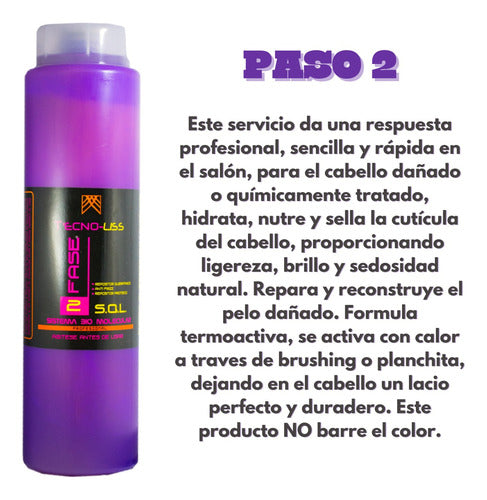 Kit Alisante Tecnoliss 3 Potes 1l Cada Uno 4