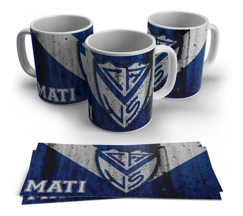 Maldives Design Velez Personalized Plastic Football Mug 0