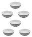 Set of 6 Mini Dip Bowl Melamine Compote Dishes 6 X 2.5 cm 0