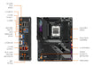 Motherboard Gigabyte X870e Aorus Elite Wifi7 Ddr5 Socket Am5 5