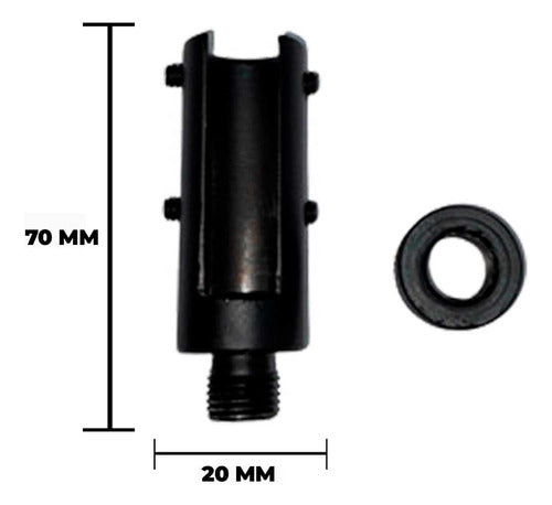 Adaptador 1/2 X20  Para Supressor P/ Canos 18mm De Diâmetro 4