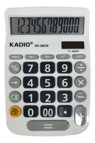 Kadio Desktop Calculator Kadio 3867 12 Digits 0