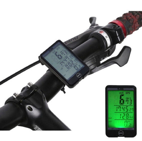 Cycling Speedometer + Bike Pump + Bike Tools Combo 4