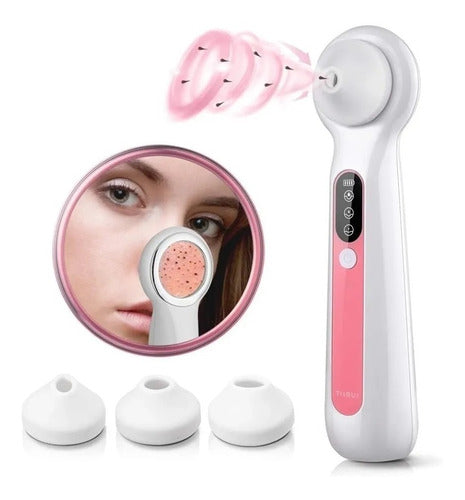 M&Q Regalos Blackhead Remover Suction with Magnifying Glass and Rechargeable Light 1