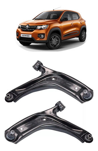 Kit X2 Parrilla Derecha Izquierda Rotula Renault Kwid 0