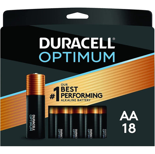 Pilas Duracell Optimum Aa Potencia Duradera Pack De 18 0