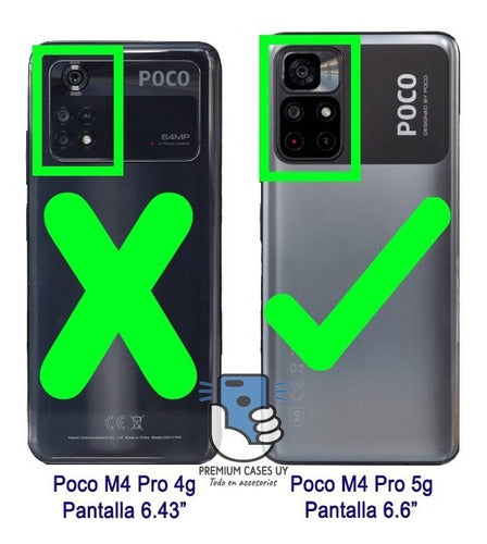 Xiaomi Protector Case Tpu Transparente Para Poco M4 Pro 5g 1