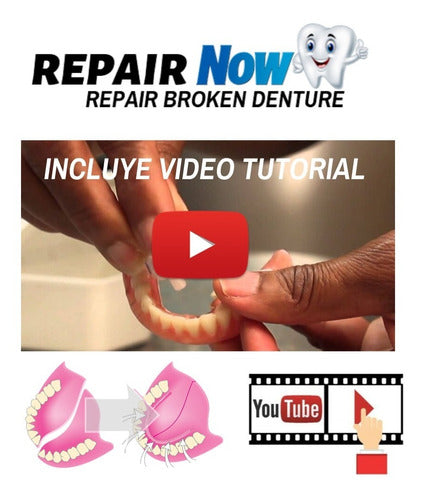 Repair Now Professional Denture Repair Kit 3