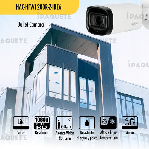 Camara Seguridad Dahua Cctv Dvr Fhd Exterior 2mp Infrarroja 1