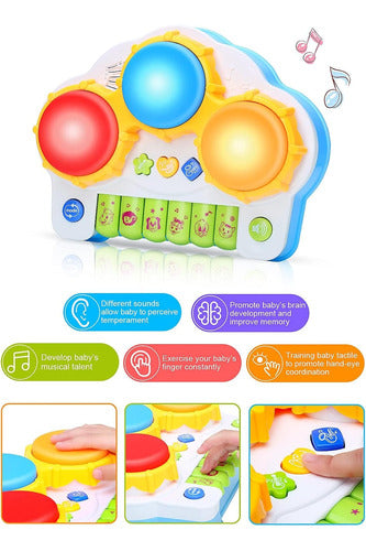 Kingsdragon Musical Light Keyboard for Babies, Educational Toy 2