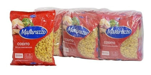 Matarazzo Fideos Codito 500 Gr Pack of 15 Units 0