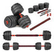 Set De Mancuernas + Barra + 25kg Randers 1