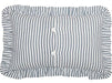 Vhc Brands Sawyer Mill Ticking - Almohada De Algodón A Rayas 2