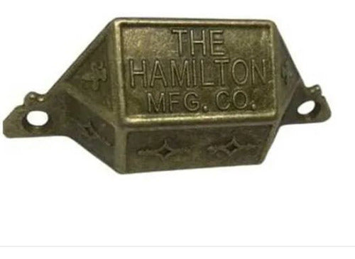 Home Market Manija Tirador Cubeta Mini Hamilton Vintage Bronce Viejo X10 1