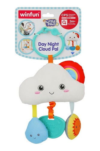 Winfun Cloud Teether Rattle for Babies 0192 1