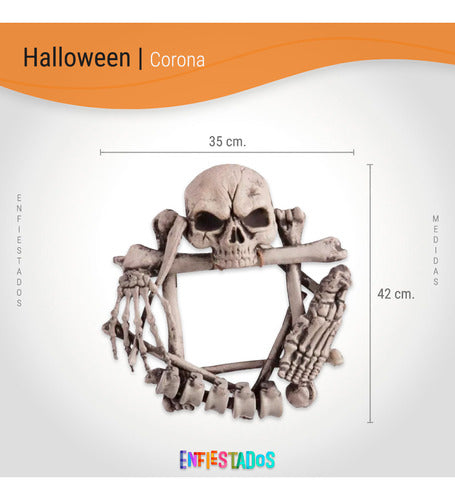 Enfiestados Decoracion Halloween Colgante Calavera Esqueleto Cotillon 2