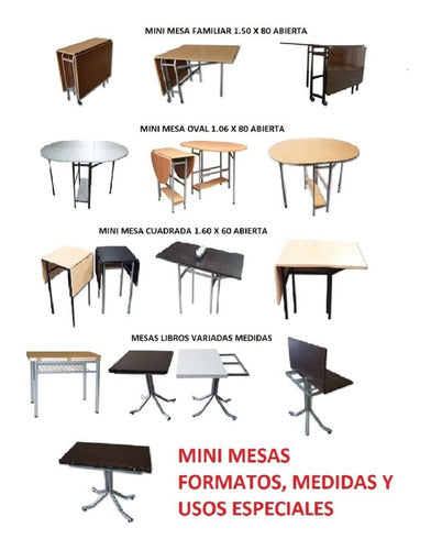 Mini Mesa Original Extensible Plegable Automática 7