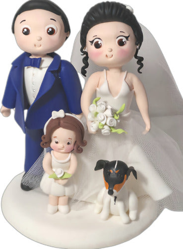 Nannocera Wedding Cake Decoration Personalized 3D 2