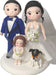 Nannocera Wedding Cake Decoration Personalized 3D 2