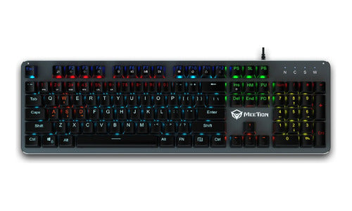 Meetion Mechanical Gaming Keyboard RGB USB PC Oy 0