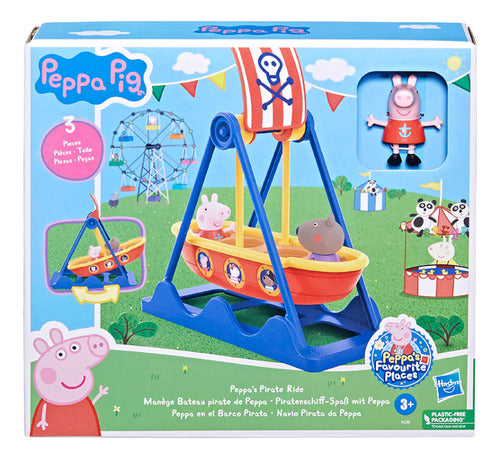 Peppa Pig Barco Pirata Con Figura  Hasbro 0