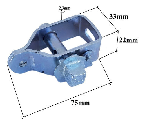 TF Torniquete Reforzado Galvanizado Tv Nº3 X 4 Unidades 1