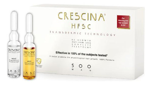 Crescina Ampolla Complete Man 500 0