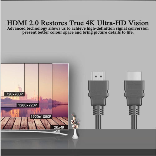 2.0 Hdmi Cable 2/1.8/2/3/5m 6