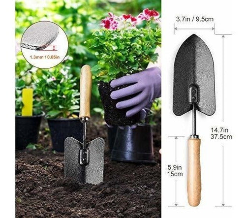 Mosfiata Garden Tool Set, 3-Piece Set 1