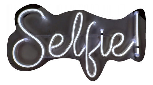 LED Neon Selfie Sign 0