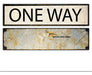 Generic #30 - Vintage Decorative Sign - One Way Retro No Chapa 0