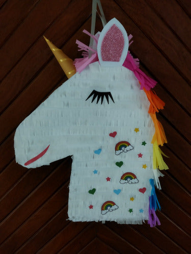 Allegra Cotillones Piñata Unicornio Multicolor 1