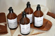 Glass Soap Dispenser Set: Soap + Shampoo + Conditioner + Body Wash 500ml 3