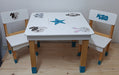 Personalized Wooden Children's Table and Chairs with Character Designs 25