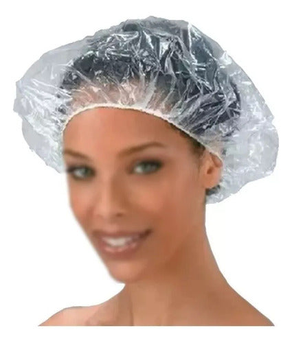 RP Waterproof Shower Cap with Elastic 3